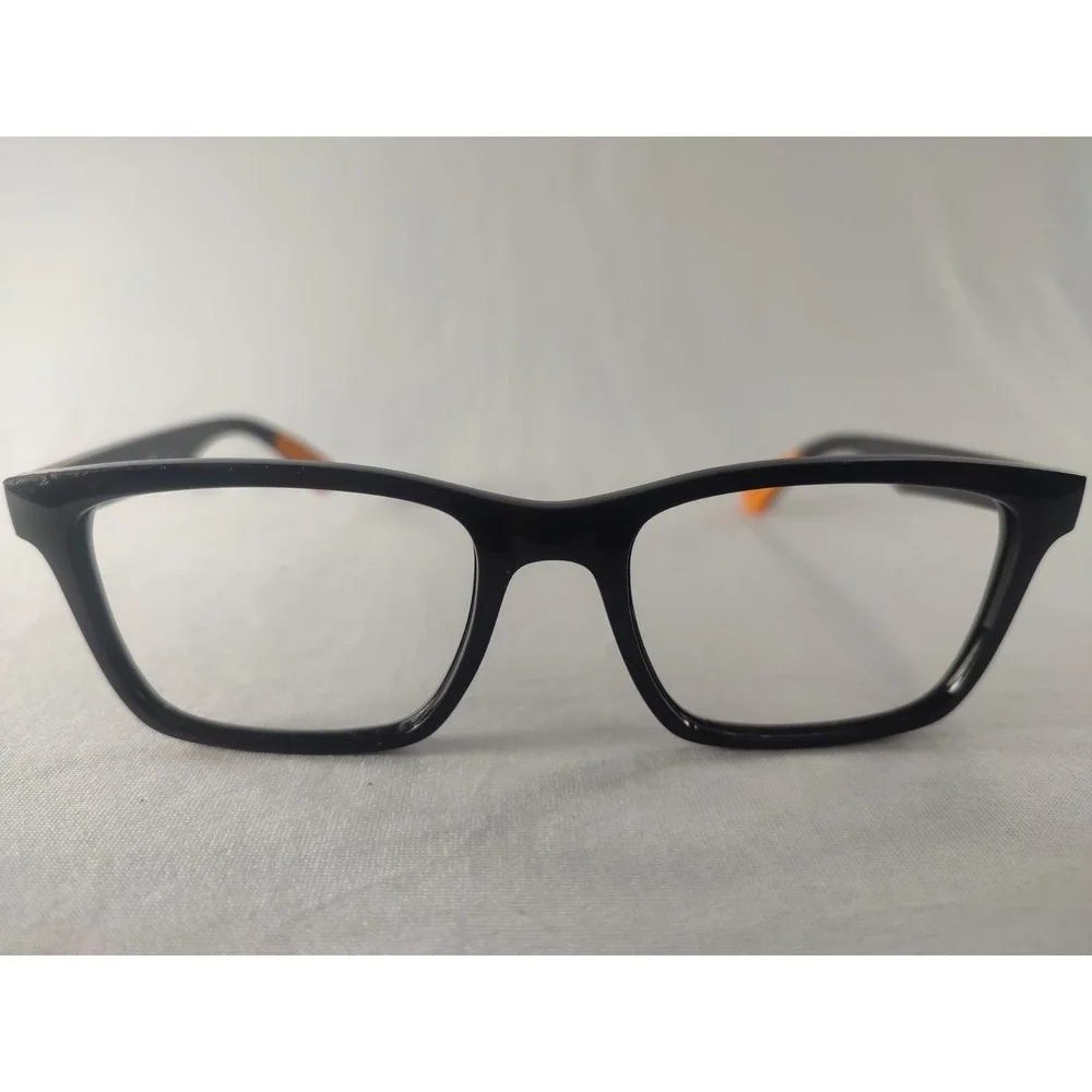 Ray-Ban RB 7025 5417 Black Orange Eyeglasses Frames 53-17-145 Rectangular